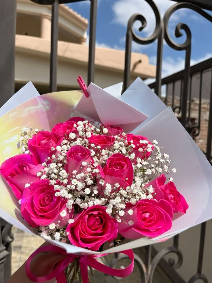 Doz Color Roses Wrap