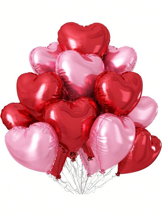 18'' Heart Mylar balloons
