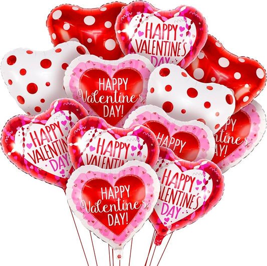18' Happy Valentine's Day balloons