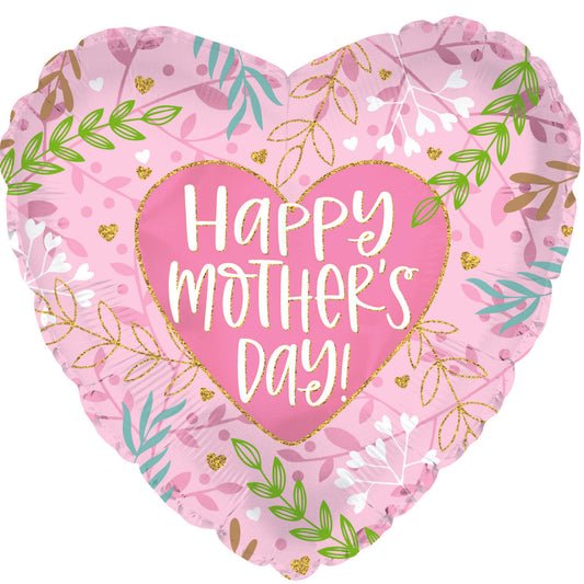 18'' Mylar Balloons Happy Mother's Day