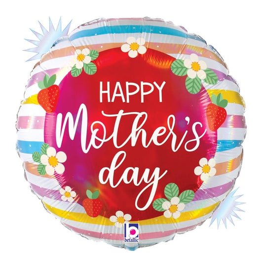 18'' Mylar Balloons Happy Mother's Day