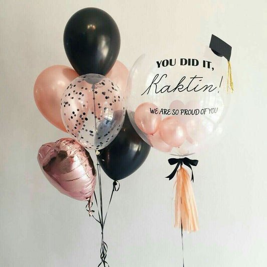 Graduation balloon customize