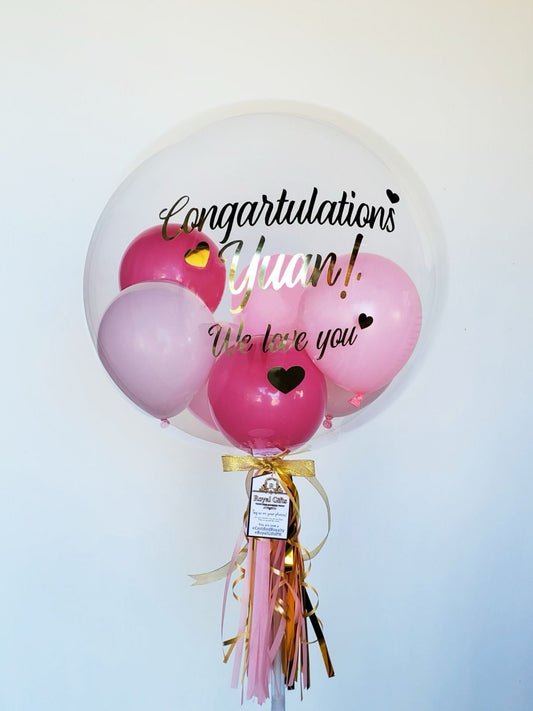 Graduation balloon customize