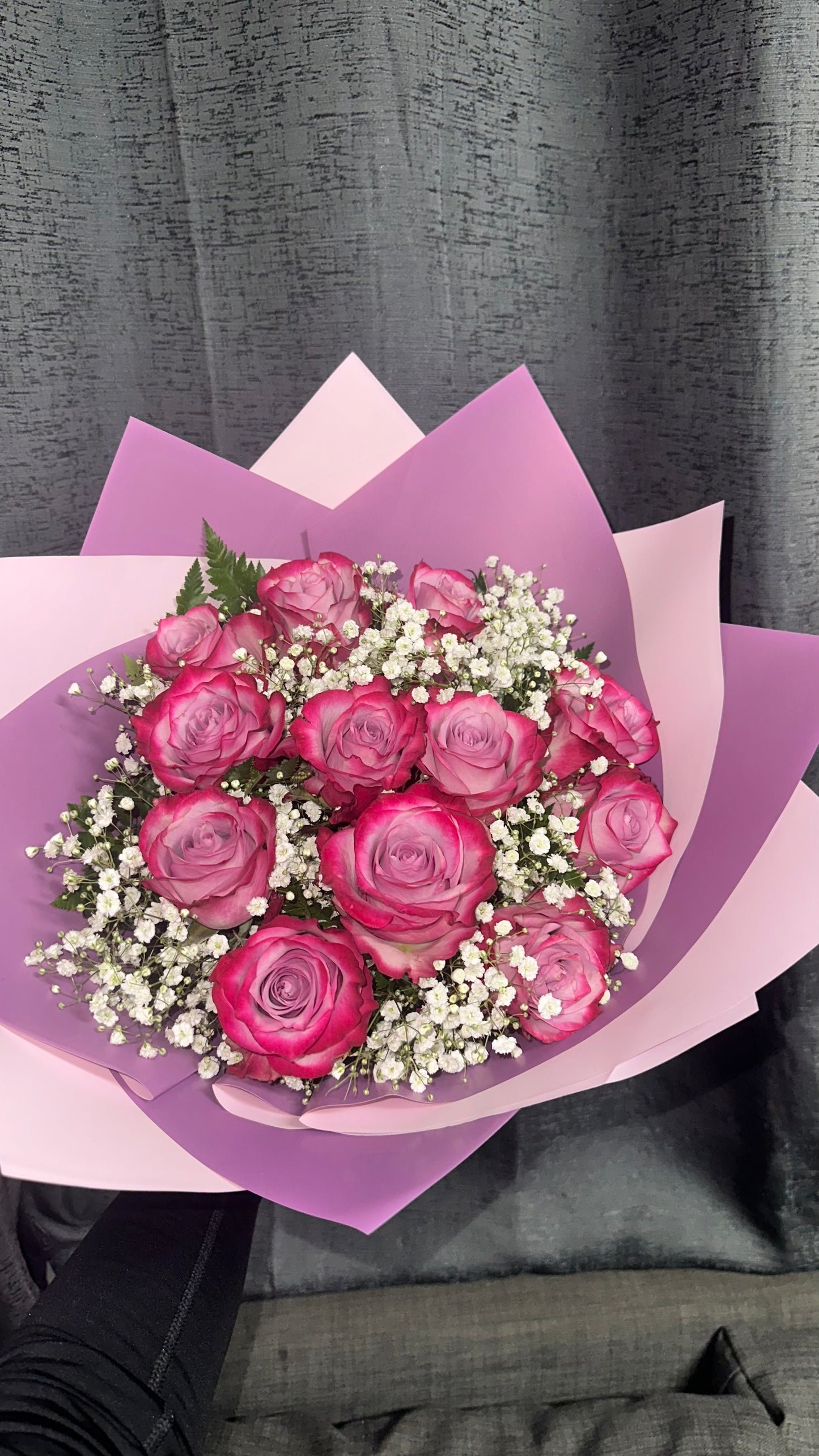 Doz Color Roses Wrap